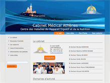 Tablet Screenshot of gastroenterologue-marseille.fr